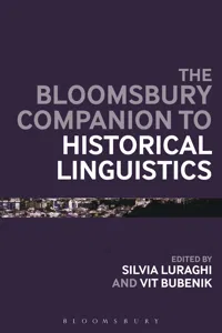 The Bloomsbury Companion to Historical Linguistics_cover