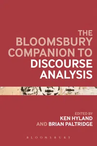 The Bloomsbury Companion to Discourse Analysis_cover