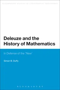 Deleuze and the History of Mathematics_cover