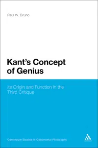 Kant's Concept of Genius_cover