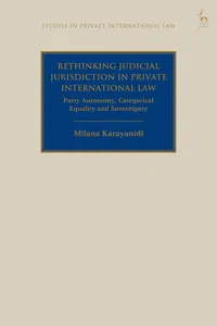 Rethinking Judicial Jurisdiction in Private International Law_cover
