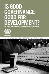 Is Good Governance Good for Development?_cover