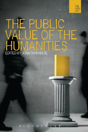 The Public Value of the Humanities