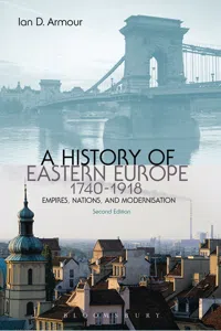 A History of Eastern Europe 1740-1918_cover