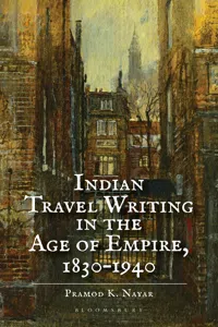 Indian Travel Writing in the Age of Empire_cover