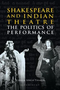 Shakespeare and Indian Theatre_cover