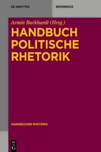 Handbuch Politische Rhetorik_cover