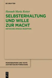 Selbsterhaltung und Wille zur Macht_cover