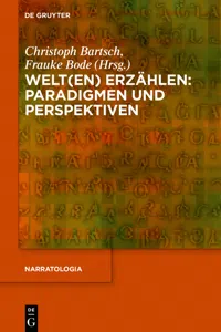 Wel erzählen: Paradigmen und Perspektiven_cover