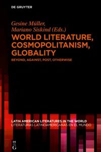 World Literature, Cosmopolitanism, Globality_cover