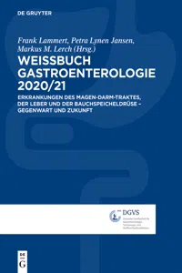 Weissbuch Gastroenterologie 2020/2021_cover