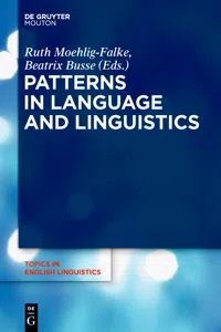 Patterns in Language and Linguistics_cover