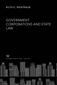 Government Corporations and State Law_cover