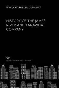History of the James River and Kanawha Company_cover