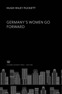 Germany'S Women Go Forward_cover