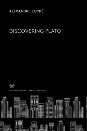 Discovering Plato