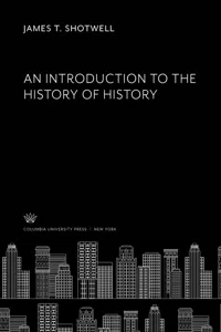 An Introduction to the History of History_cover