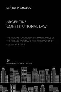 Argentine Constitutional Law_cover