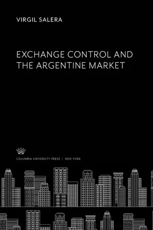 Exchange Control and the Argentine Market