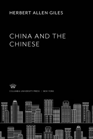 China and the Chinese