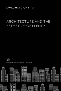 Architecture and the Esthetics of Plenty_cover