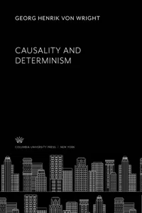 Causality and Determinism_cover