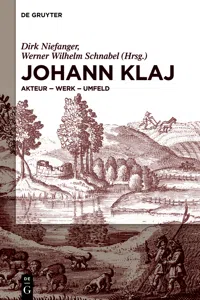 Johann Klaj_cover