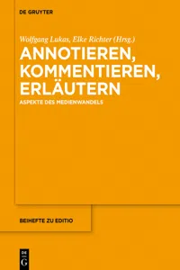 Annotieren, Kommentieren, Erläutern_cover