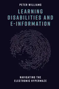 Learning Disabilities and e-Information_cover