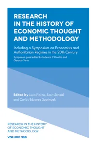 Research in the History of Economic Thought and Methodology_cover
