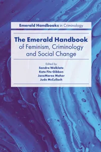 The Emerald Handbook of Feminism, Criminology and Social Change_cover