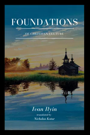 Foundations of Christian Culture