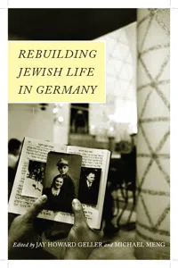 Rebuilding Jewish Life in Germany_cover