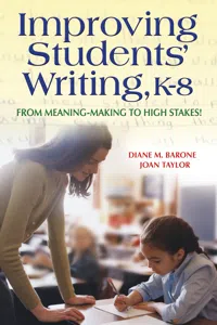 Improving Students' Writing, K-8_cover