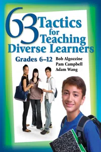 63 Tactics for Teaching Diverse Learners, Grades 6-12_cover