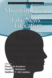 Misinformation and Fake News in Education_cover