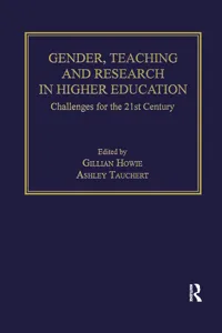 Gender, Teaching and Research in Higher Education_cover