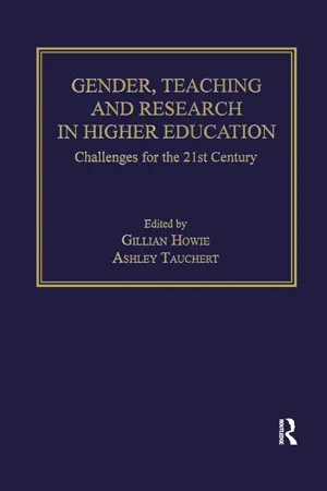 Gender, Teaching and Research in Higher Education