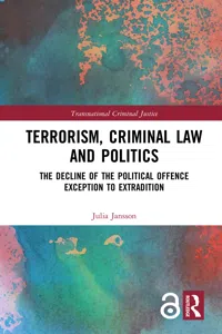 Terrorism, Criminal Law and Politics_cover