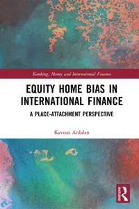 Equity Home Bias in International Finance_cover