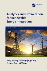 Analytics and Optimization for Renewable Energy Integration_cover