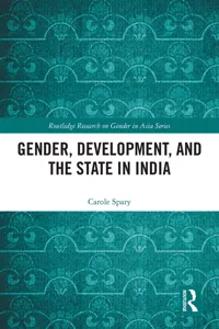 Gender, Development, and the State in India_cover