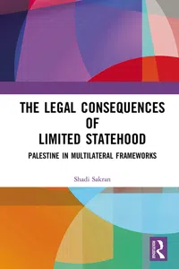 The Legal Consequences of Limited Statehood_cover