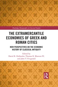 The Extramercantile Economies of Greek and Roman Cities_cover