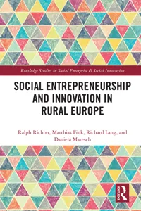 Social Entrepreneurship and Innovation in Rural Europe_cover
