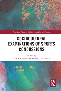 Sociocultural Examinations of Sports Concussions_cover