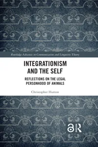 Integrationism and the Self_cover