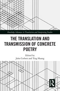 The Translation and Transmission of Concrete Poetry_cover