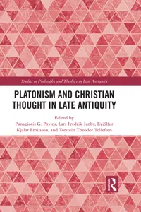 Platonism and Christian Thought in Late Antiquity_cover