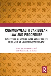 Commonwealth Caribbean Law and Procedure_cover